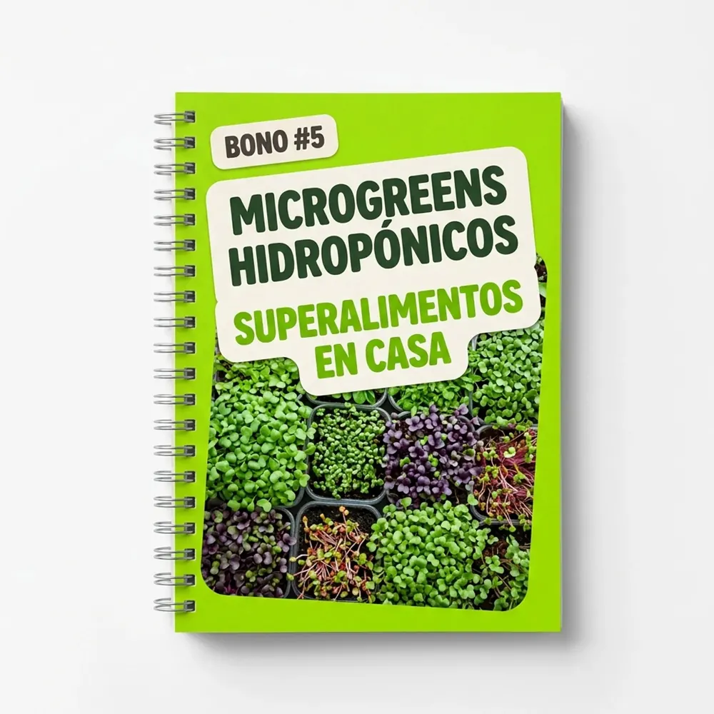 BONO #5: Microgreens Hidropónicos